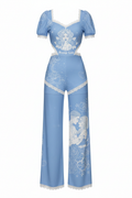 Baby Blue Savage Love One-Piece Jumpsuit
