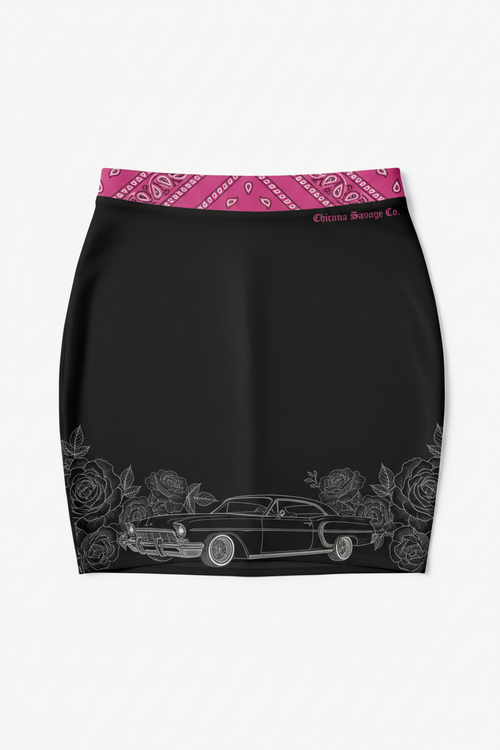 Chicana Bad Girl Mini Skirt
