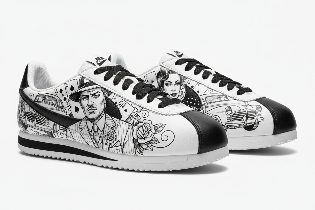 Chicano Bonnie & Clyde Cortez Shoes
