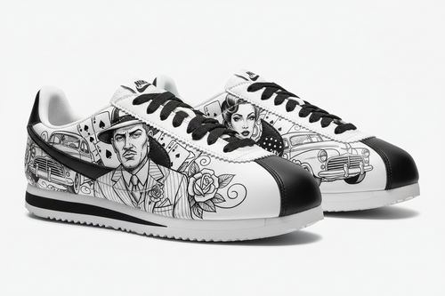 Chicano Bonnie & Clyde Cortez Shoes