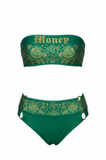 Emerald Green Money Chicana Bikini