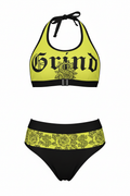 Lime Yellow Grind Chicana Bikini