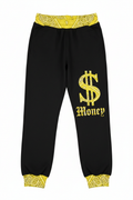 Money Women's Sweatpants - Lime Yellow Bandana