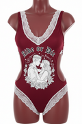 Red Ride or Die Love Story Bodysuit
