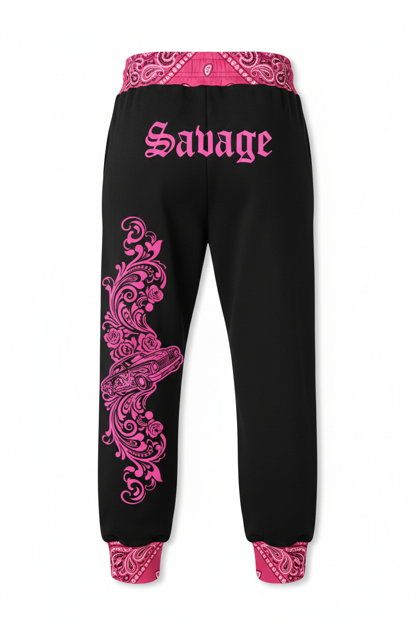 Savage Chicana Sweatpants - Pink